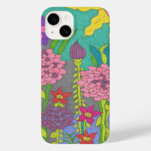 Coque Pour iPhone 14 Jardin fleuri du printemps