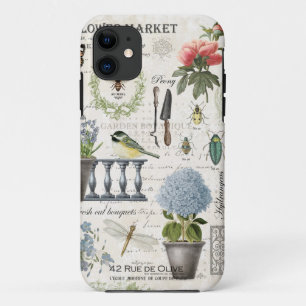 Case-Mate iPhone Case Jardin fleuri Vintage