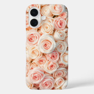 Coque Pour iPhone 16 Jardin Rose rougissant