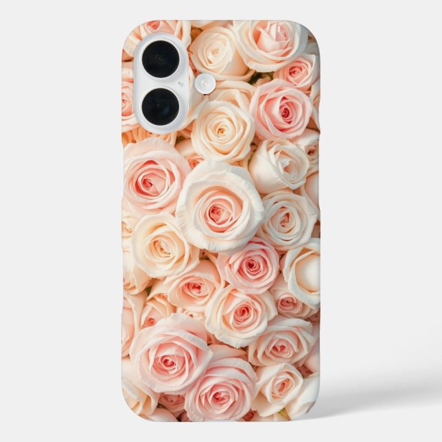 Coques Case-Mate iPhone Jardin Rose rougissant (Verso)