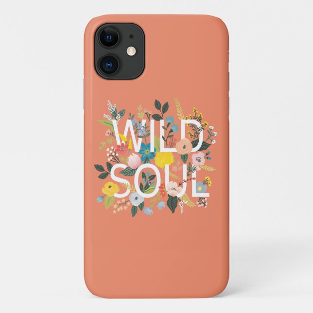 Coques Case-Mate iPhone Jardin sauvage, âme sauvage (Dos)
