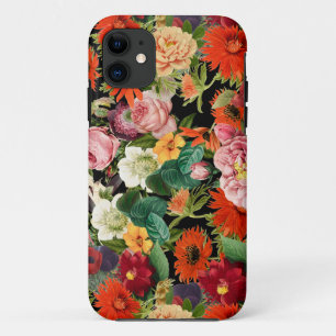 Case-Mate iPhone Case Jardin vintage été fleurs heureuses motif