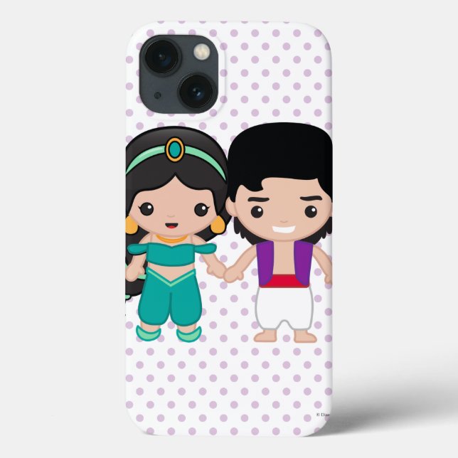 Coques Case-Mate iPhone Jasmine et Aladdin Emoji (Verso)