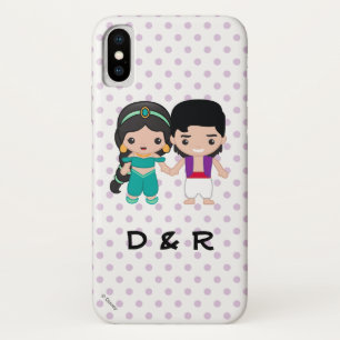 Coques Pour iPhone Jasmine et Aladdin Emoji