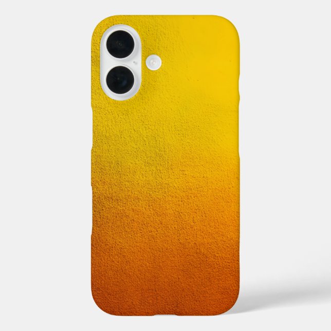 Coques Case-Mate iPhone Jaune et Orange Ombré (Verso)