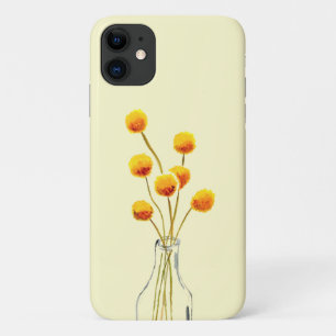 Case-Mate iPhone Case Jaune heureux Billy Button fleurs Art australien