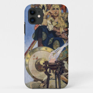 Case-Mate iPhone Case JC Leyendecker Reine Maeve Guerrière Celtique