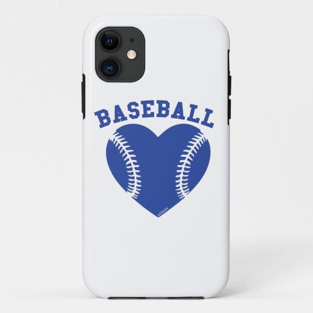 COQUES Case-Mate iPhone JE COEUR BASEBALL (Dos)
