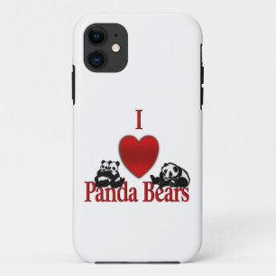 Case-Mate iPhone Case Je Cœur Ours Panda Amusant