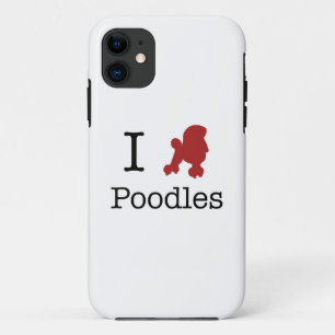 Etui iPhone Case-Mate Je Coeurs Les Poodles
