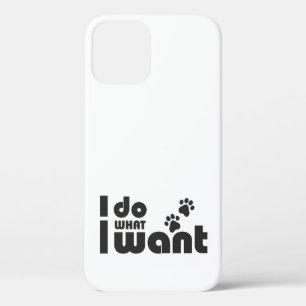 Case-Mate iPhone Case Je fais ce que je veux, drôle de chien de chat