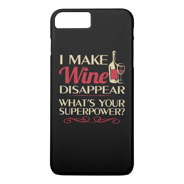 Coques Case-Mate iPhone Je fais le vin disparaître (Dos)