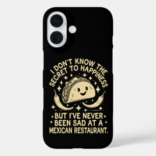 Coque Pour iPhone 16 Je n'ai jamais été triste dans un restaurant mexic