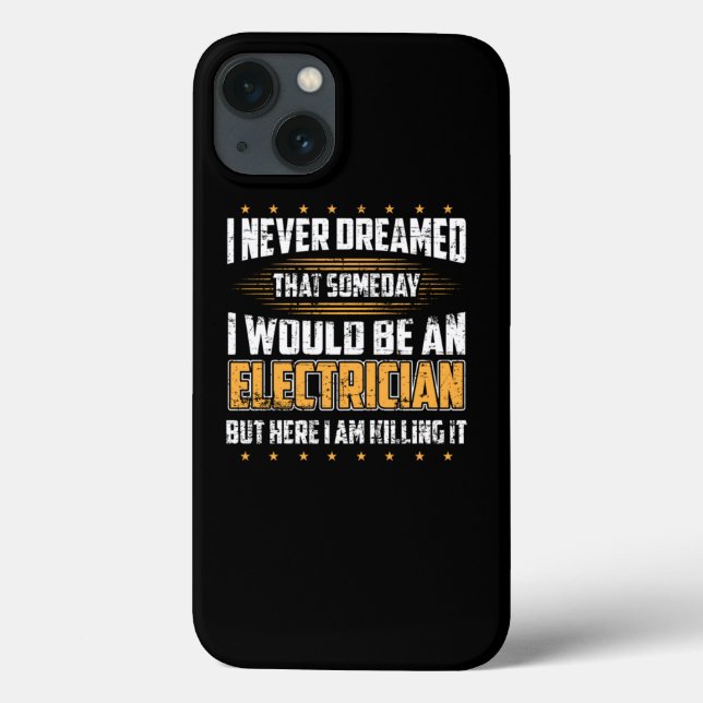Coques Case-Mate iPhone Je N'Ai Jamais Rêvé Que Je Serais Un Cadeau Électr (Verso)