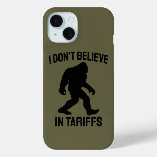 Coque Pour iPhone 15 Je ne crois pas aux tarifs douaniers - Drôle de Bi