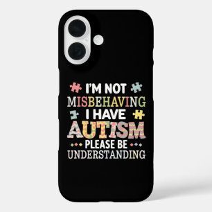 Coque Pour iPhone 16 Je ne me comporte pas mal, je suis conscient de l'