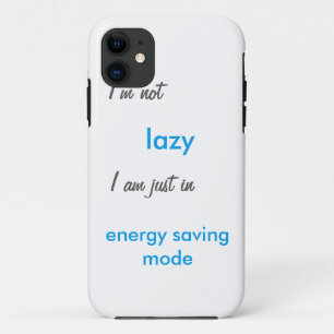 Coques Pour iPhone Je ne suis pas cas de paresseux-téléphone