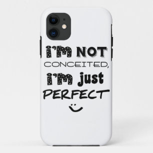 Etui iPhone Case-Mate Je ne suis pas conquis, je suis juste parfait