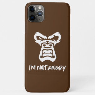Case-Mate iPhone Case Je ne suis pas en colère, le singe