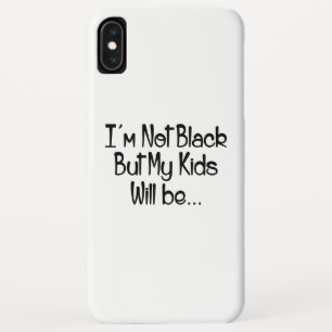 Case-Mate iPhone Case Je ne suis pas Noir, mais mes enfants seront