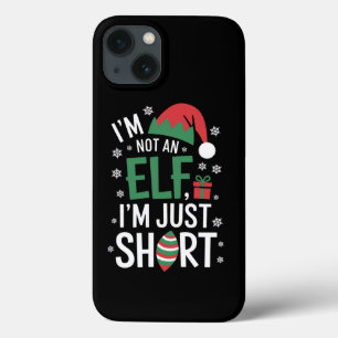 Case-Mate iPhone Case Je ne suis pas un elfe juste petit Noël Xmas drôle
