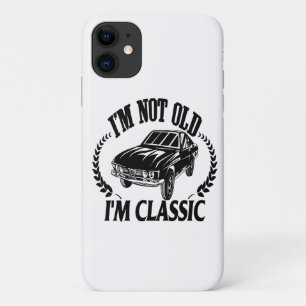 Case-Mate iPhone Case Je ne suis pas vieux, je suis Classique drôle de v