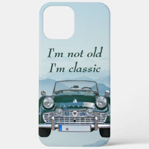 Case-Mate iPhone Case Je ne suis pas vieux Je suis classique Voitures vi