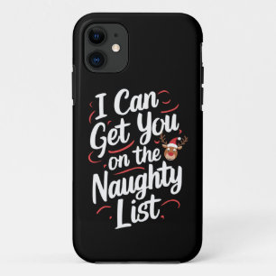 Case-Mate iPhone Case Je peux vous mettre sur la liste des vilains Noël 