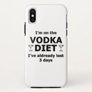 Case-Mate iPhone Case Je Suis Au Régime Vodka