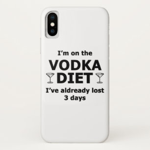 Case-Mate iPhone Case Je suis au régime vodka