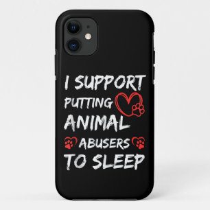 Case-Mate iPhone Case Je Suis En Faveur Du Fait Que Les Abuseurs D'Anima