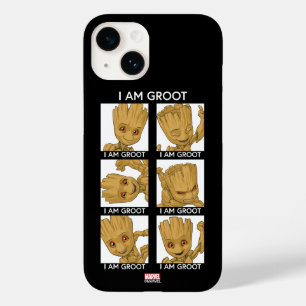 Coque Pour iPhone 14 Je Suis Groot Mood Chart
