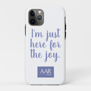 Case-Mate iPhone Case Je suis juste ici pour la joie. Amour romantique e