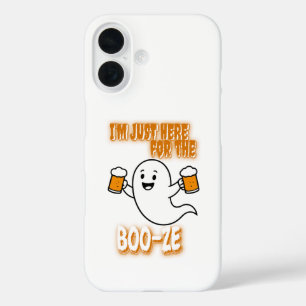 Coque Pour iPhone 16 Je suis juste là pour le Boo-ze