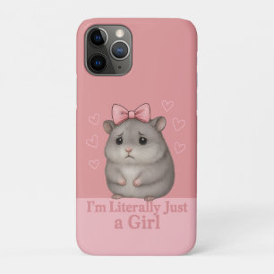 Case-Mate iPhone Case Je suis littéralement juste une fille triste hamst