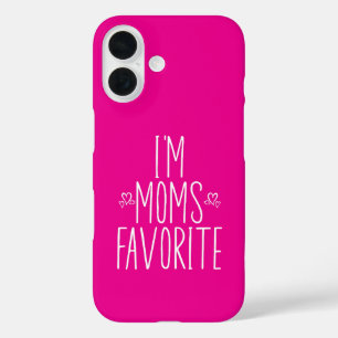Coque Pour iPhone 16 Je suis Moms Favorite