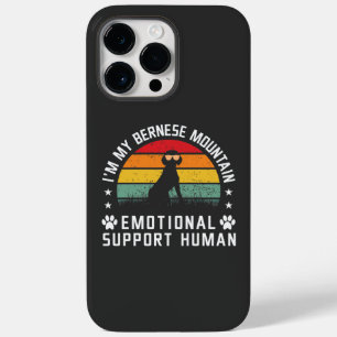Coque Pour Pour iPhone 14 Pro Max Je suis mon chien de montagne bernois homme de sou