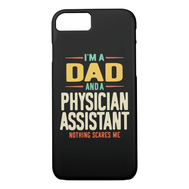 Coques Case-Mate iPhone Je suis papa et assistant médical (Dos)