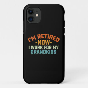Case-Mate iPhone Case Je Suis Retraitée Maintenant Je Travaille Pour Ma 