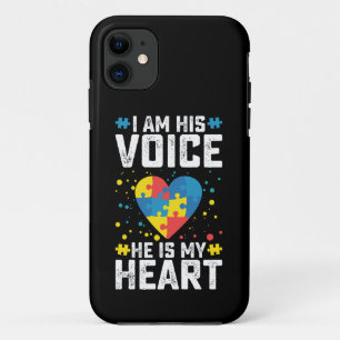 Case-Mate iPhone Case Je Suis Sa Voix Il Est Mon Coeur Autisme Maman Pap