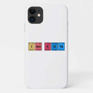 Case-Mate iPhone Case Je suis une table périodique mignonne