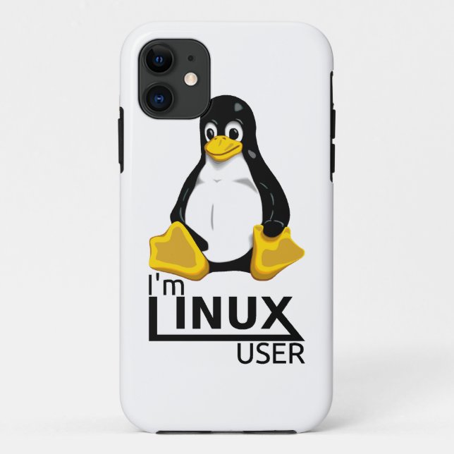 Coques Case-Mate iPhone Je suis utilisateur de Linux (Dos)