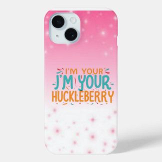Coque Pour iPhone 15 Je suis votre couverture téléphonique J 'm Your Hu