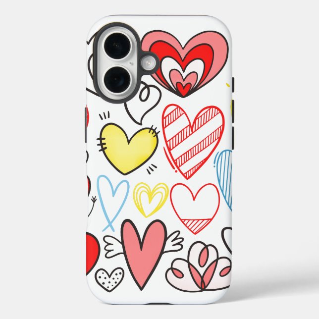 Coques Case-Mate iPhone Je T'Ai Tant Coeur (Verso)