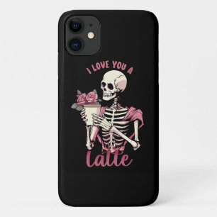 Case-Mate iPhone Case Je t'aime un squelette de jour valentines