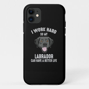 Case-Mate iPhone Case Je Travaille Dur Pour Que Mon Labrador Ait Une Mei
