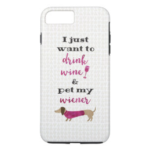 Coque Case-Mate Pour iPhone Je veux juste boire du vin et mettre mon évier