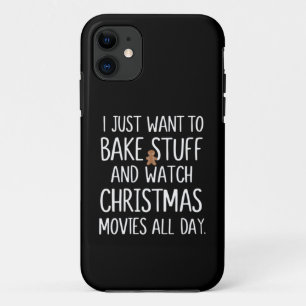 Case-Mate iPhone Case Je veux juste faire cuire des trucs et regarder de