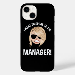 Coque Pour iPhone 14 Je veux parler au responsable ! Mème de Karen