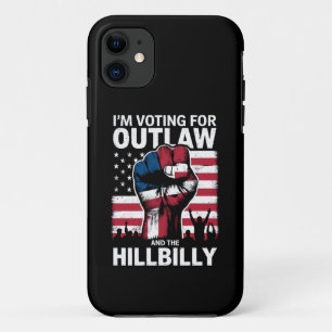Case-Mate iPhone Case Je Vote Pour Le Hors-la-loi Et Le Hillbilly 2024 U